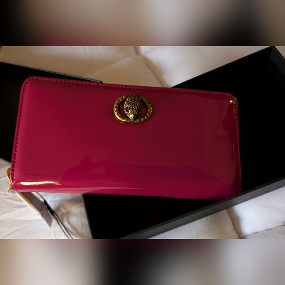 Kurt Geiger Chelsea (Pink/Fuchsia) Patent Leather Clutch (NWT) - Picture 13 of 16